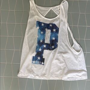 Bundle and save on vs pink!Victorias secret pink White Tank Top